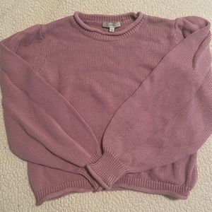 JOIE Purple 100% Cotton Sweater size Small